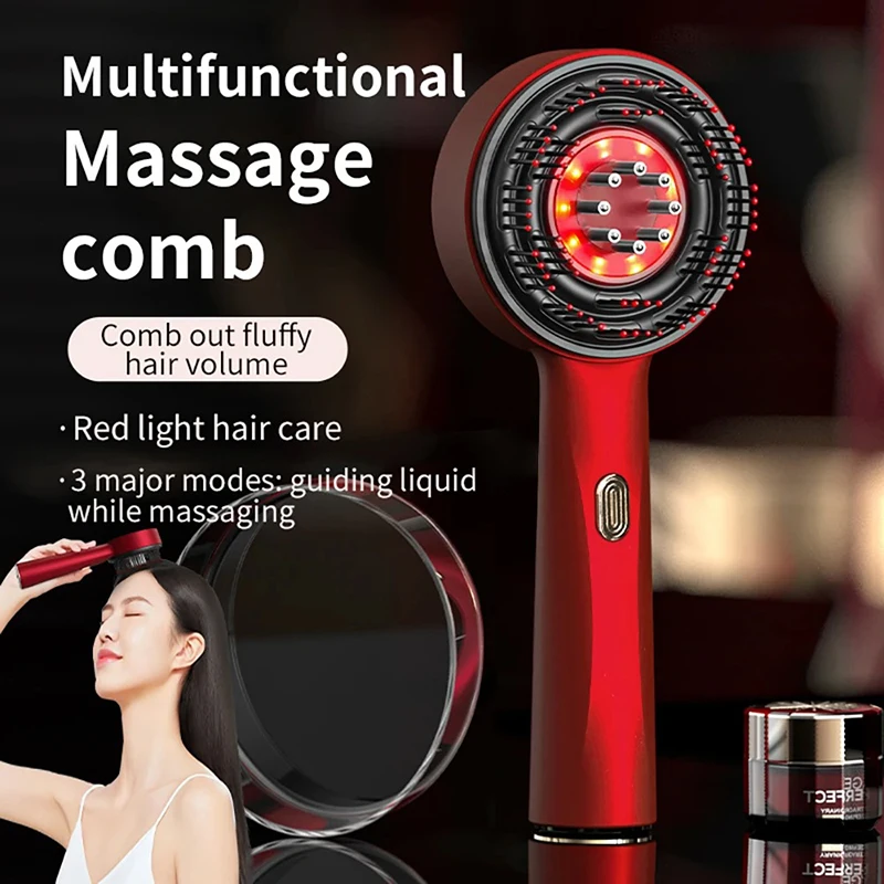 Hair Care For Hair Loss - Peigne de massage vibrant électrique, brosse