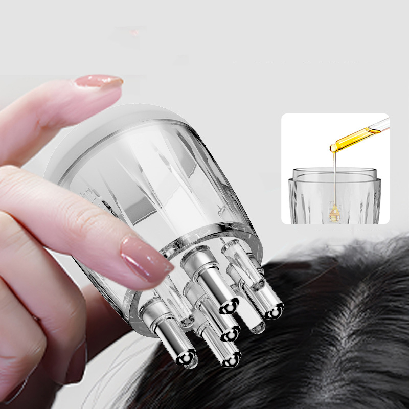 Hair Care For Hair Loss - Applicateur de cuir chevelu, peigne liquide,