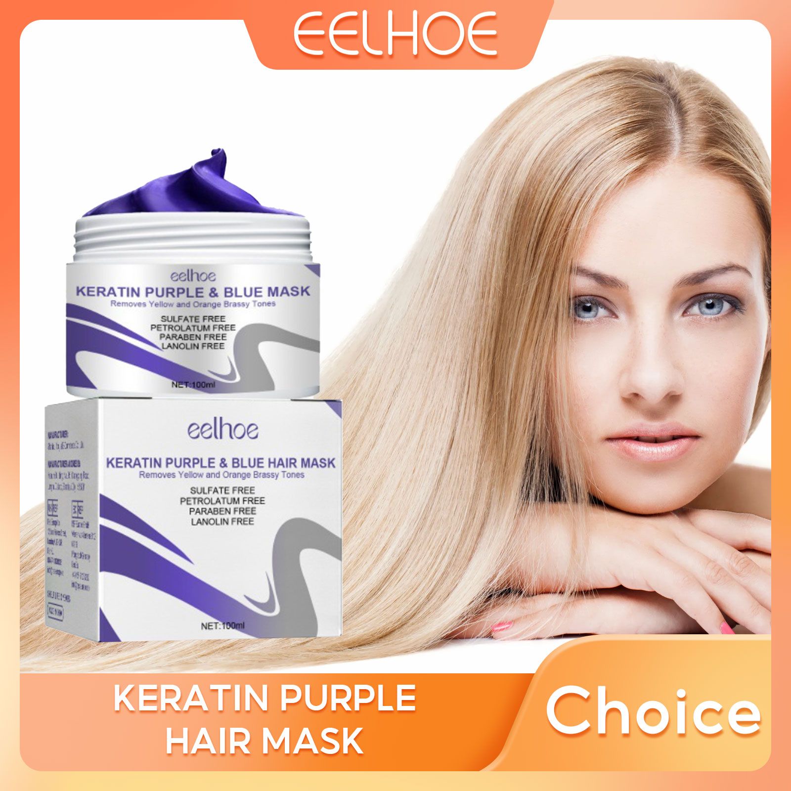 Hair Care Normal - KerBrian-Masque lisseur pour cheveux secs et