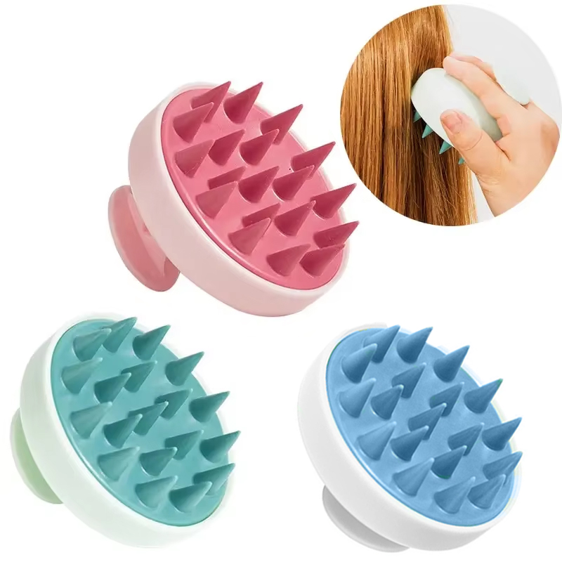 Scalp Scrub Exfoliant - Brosse de massage du cuir chevelu