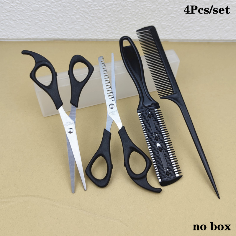 Hair Care Barber - Nouvel ensemble de 4 ciseaux de