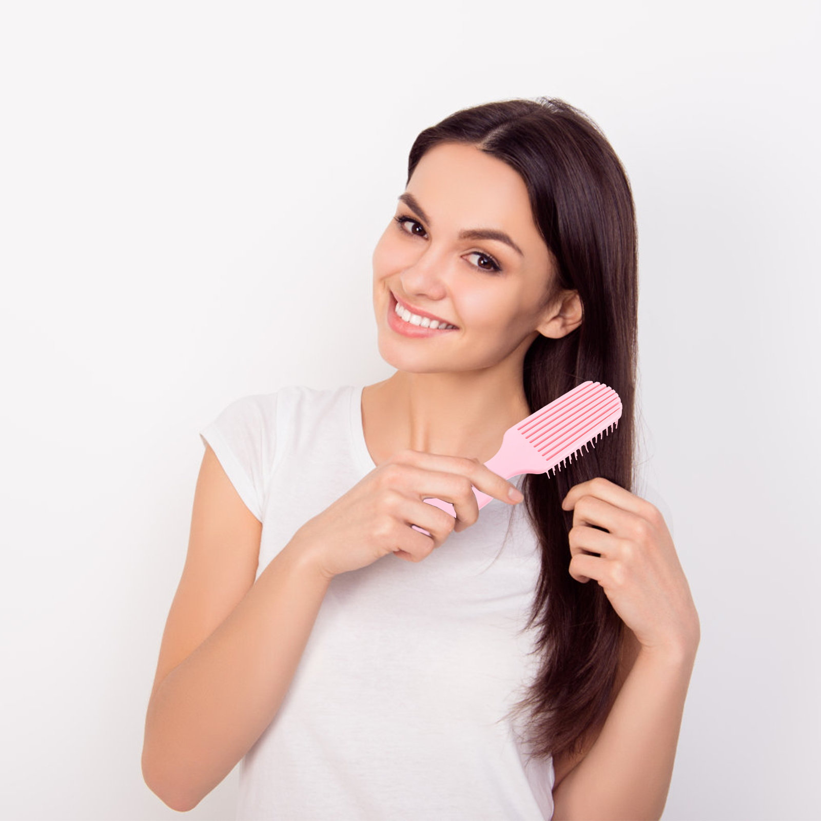 Hair Care For Curly Dry Hair - Lot de 2 brosses démêlantes et