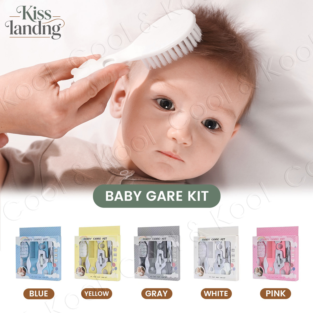 Hair Care Baby - Kit d'hygiène et de toilettage pour