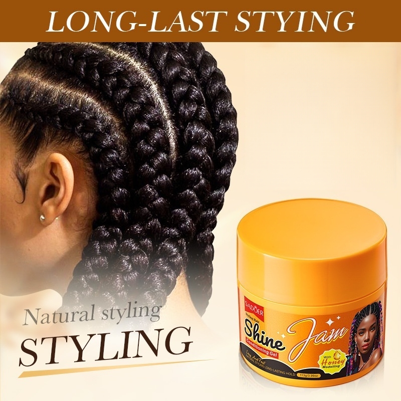 Hair Care Honey - Gel capillaire de 113 g, contenant