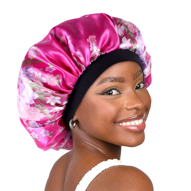 Hair Care For Hair Loss - Bonnet en Satin pour femmes, large