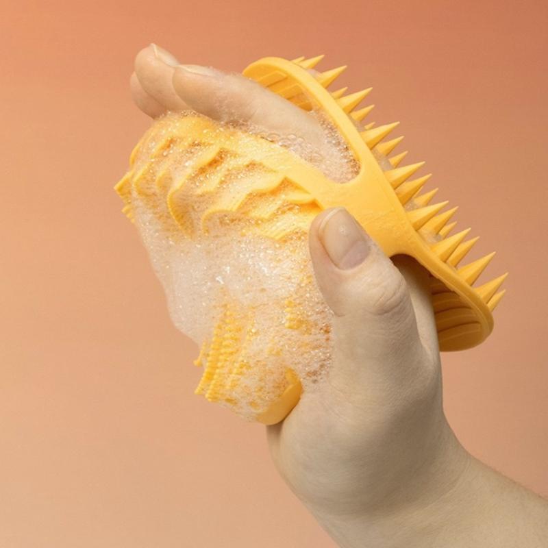 Scalp Scrub Exfoliant - Épurateur de corps en Silicone souple,