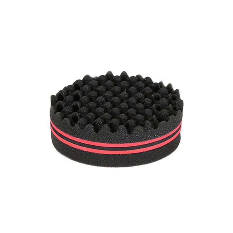 Twist Sponge Coil - Brosse Éponge Professionnelle pour Cheveux Bouclés,