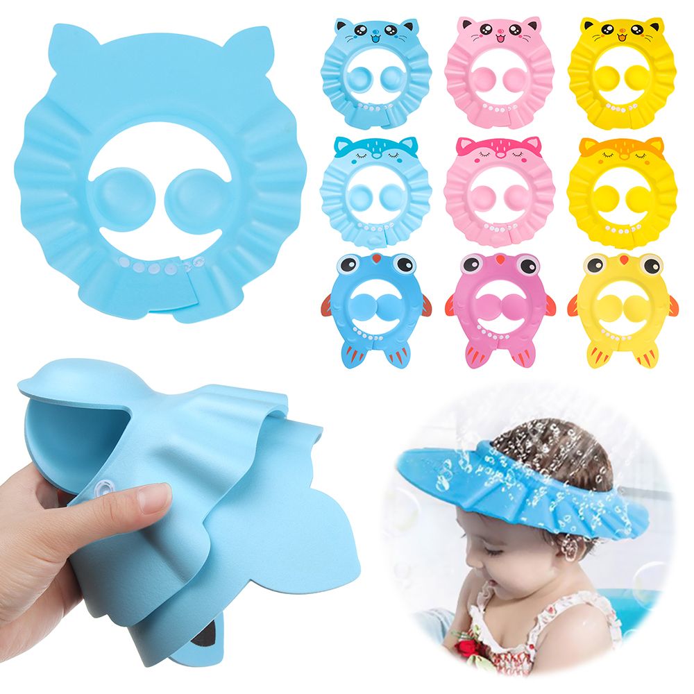Hair Care Baby - Visière de bain réglable imperméable pour