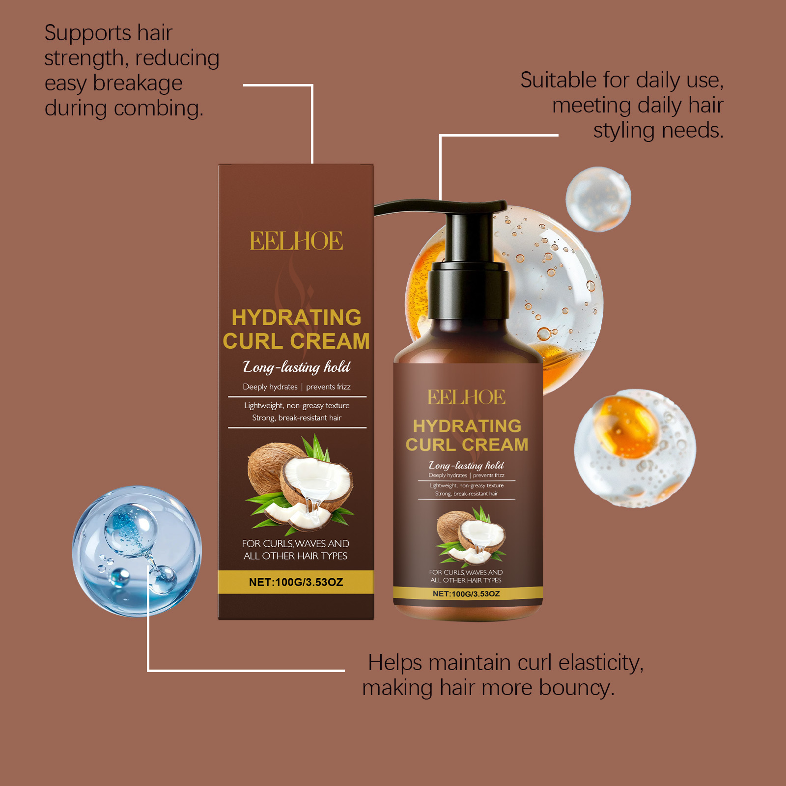 Crème coiffante pour cheveux o - Hair Care Nature avis et prix