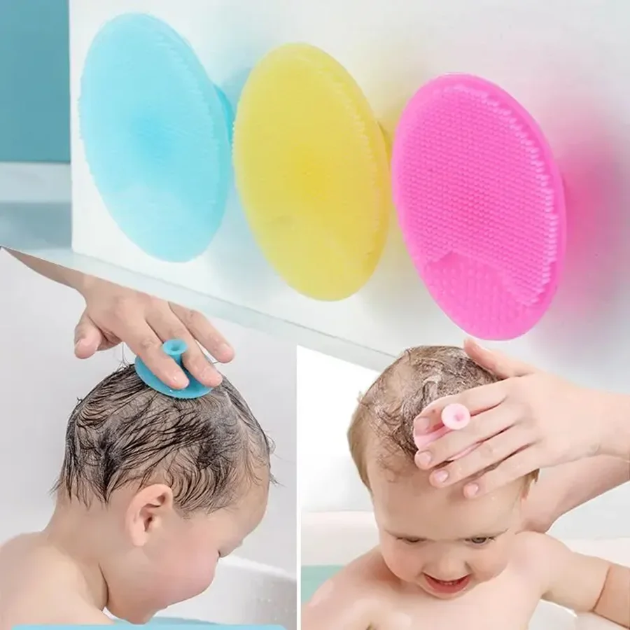 Brosse de massage en silicone  - Hair Care Baby avis et prix