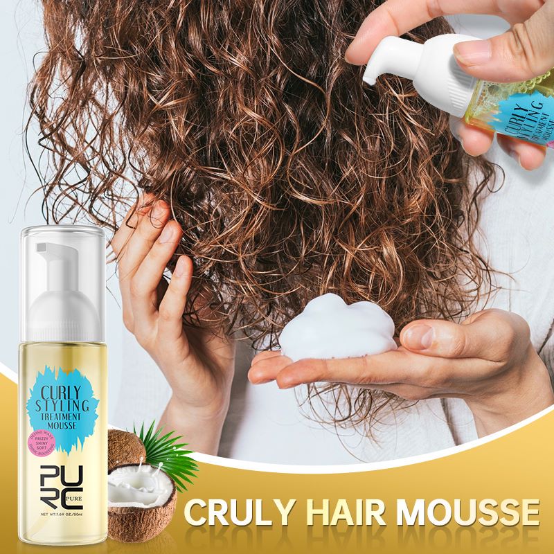 PURC-Mousse coiffante pour che - Hair Care For Curly Dry Hair avis et prix