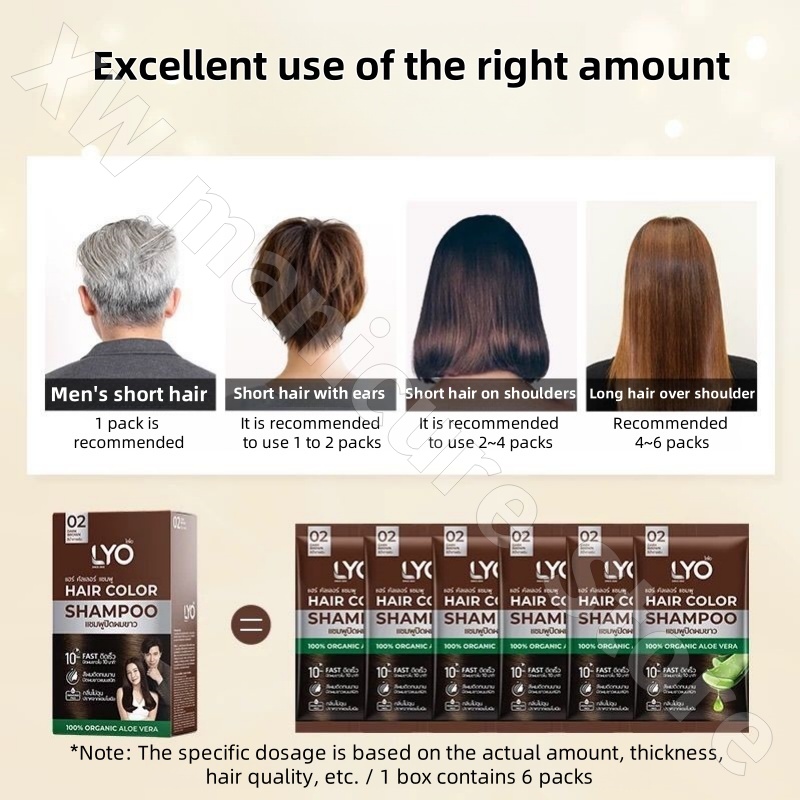 Thaïlande LYO naturel plante l - Hair Care Thailand avis et prix