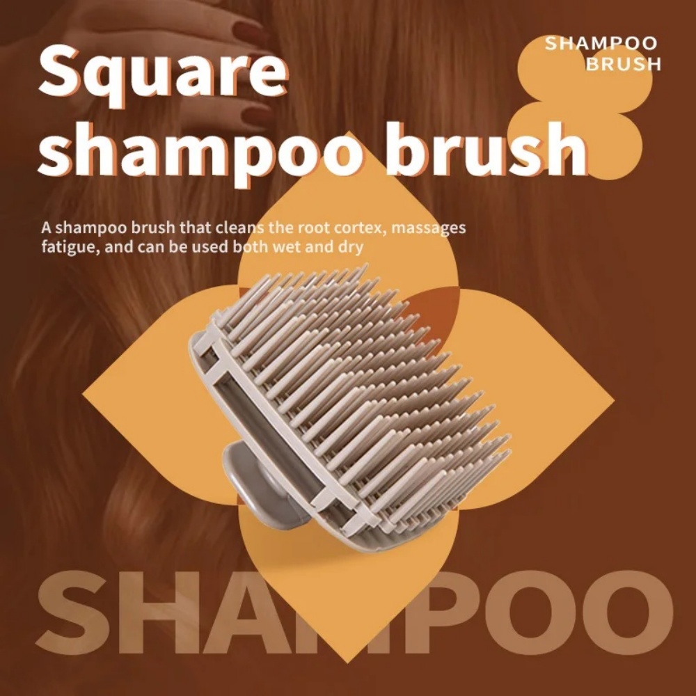 1 pièce Brosse carrée pour sha - Scalp Scrub Exfoliant avis et prix