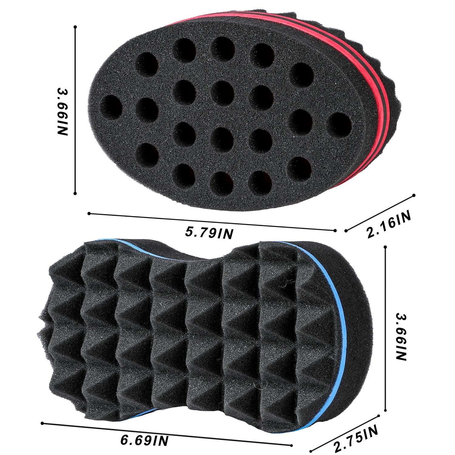 1 pièces ovale Double côtés ma - Twist Sponge Coil avis et prix