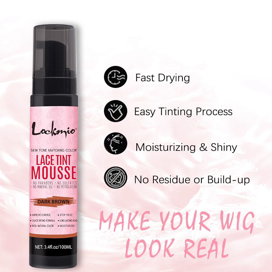 LOCKMIO 100ml Mousse Teintante - Hair Care Spray avis et prix