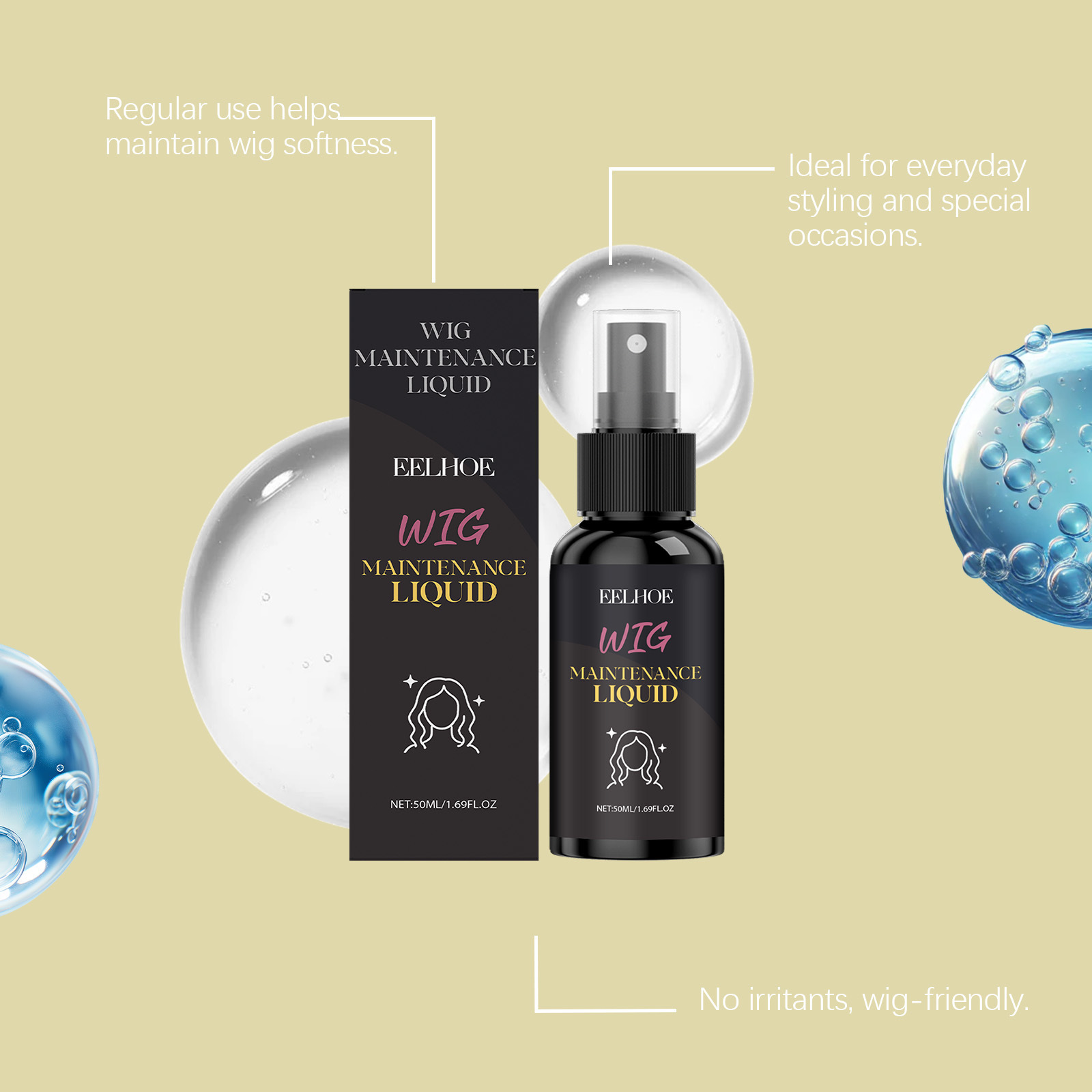 Eelhoe – perruque en noix de c - Hair Care For Curly Dry Hair avis et prix