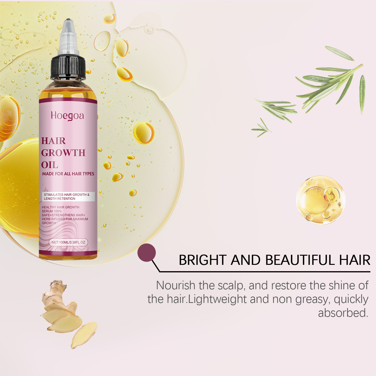 Huile de croissance des cheveu - Hair Care Nature avis et prix