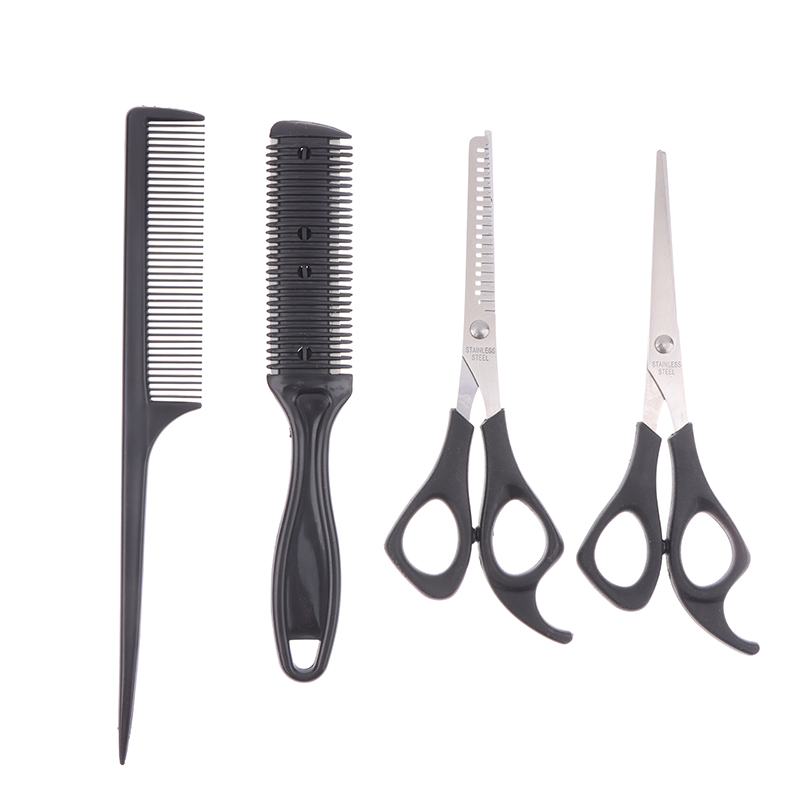 Nouvel ensemble de 4 ciseaux d - Hair Care Barber avis et prix