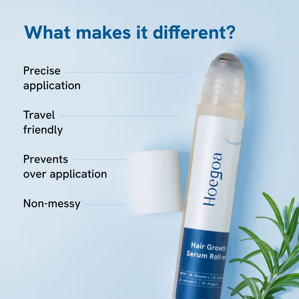Sérum capillaire roll-on à la  - Caffeine Hair Serum avis et prix