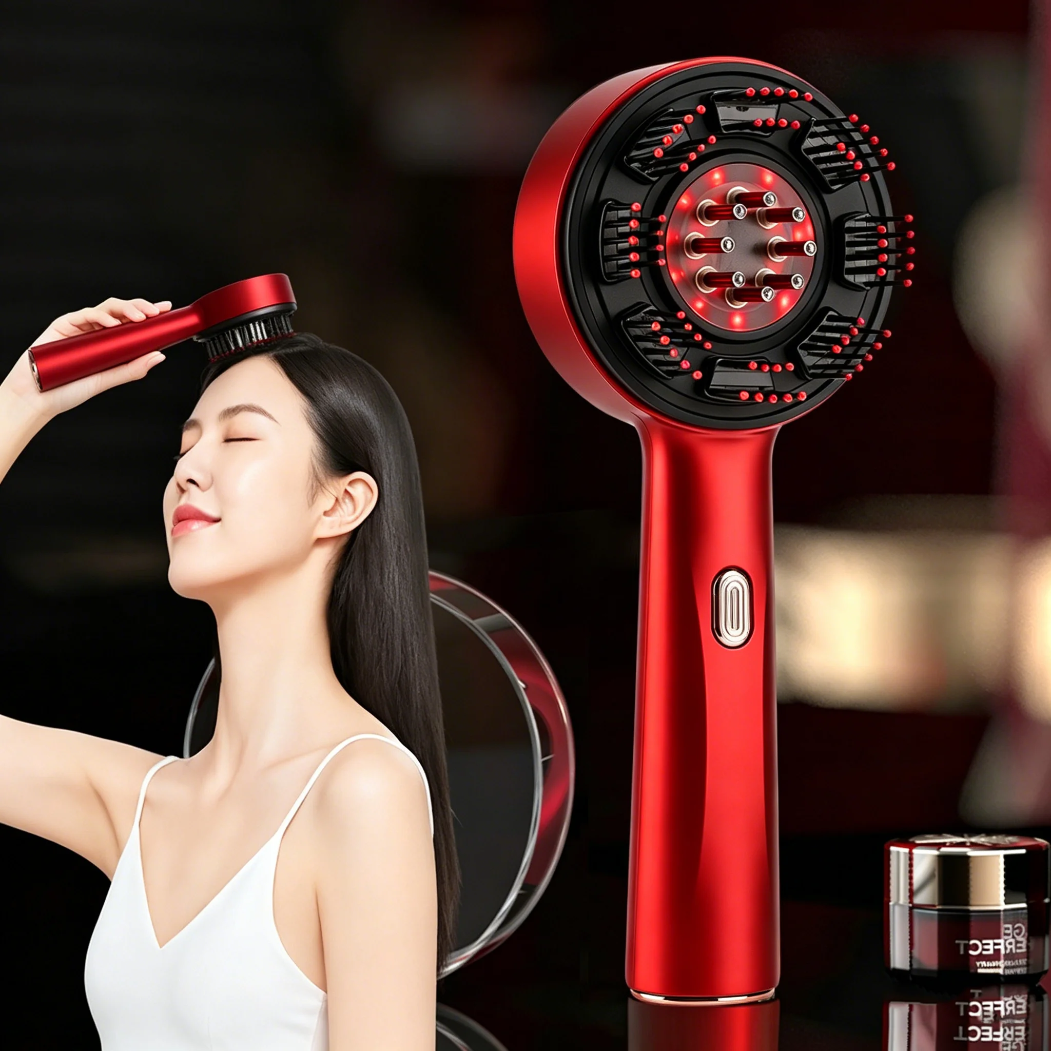 Peigne de massage électrique p - Hair Care For Hair Loss avis et prix
