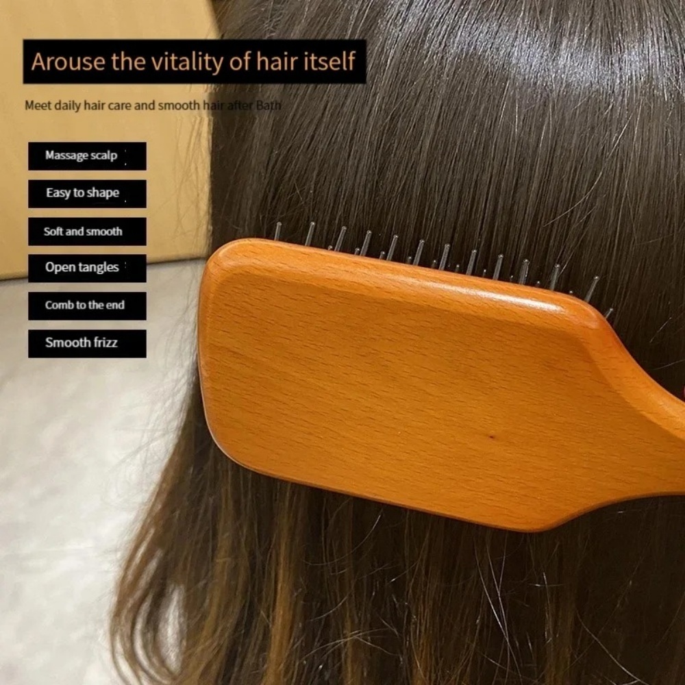 Peigne de massage en bois pour - Hair Care For Hair Loss avis et prix