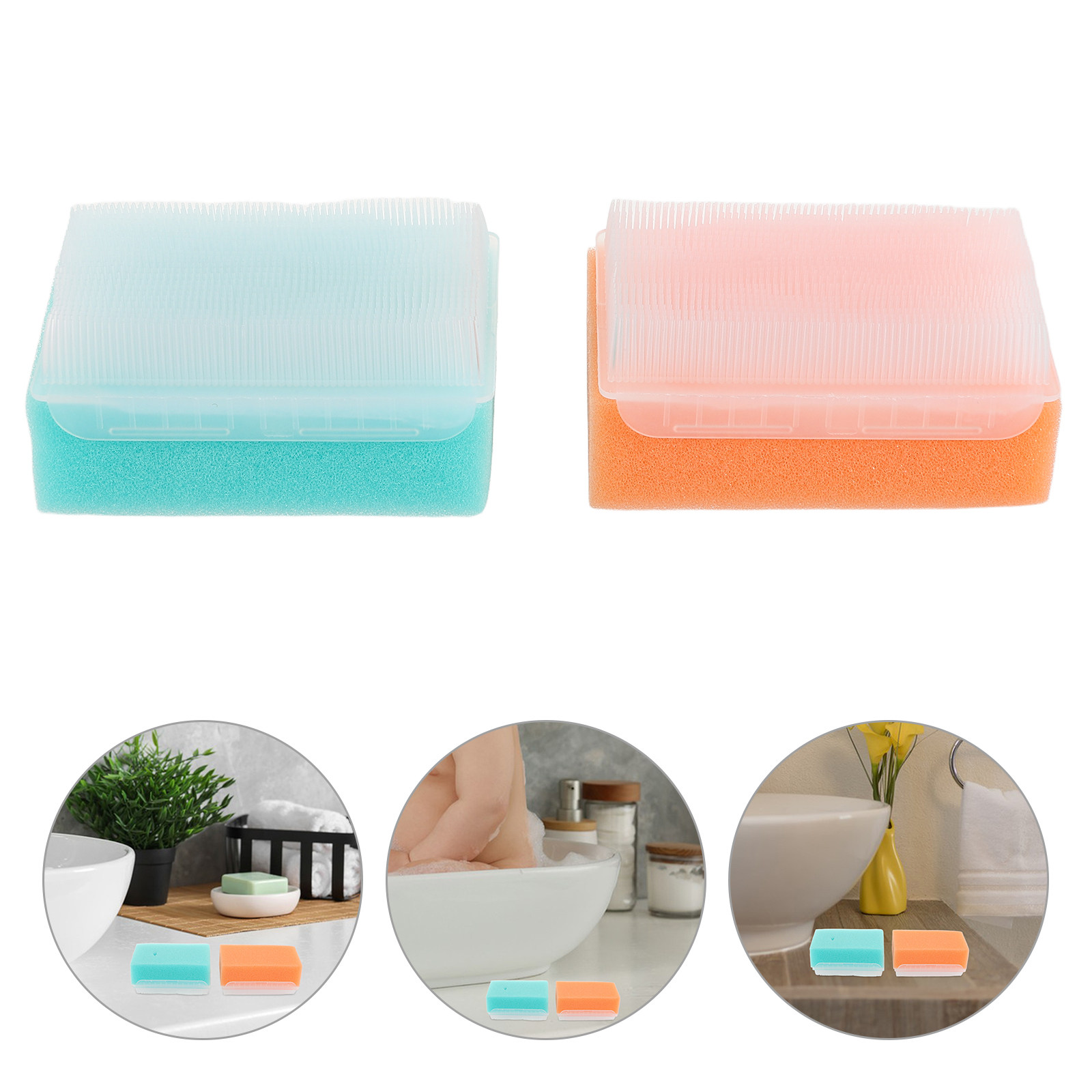 Lot de 2 brosses éponge douces - Hair Care Baby avis et prix