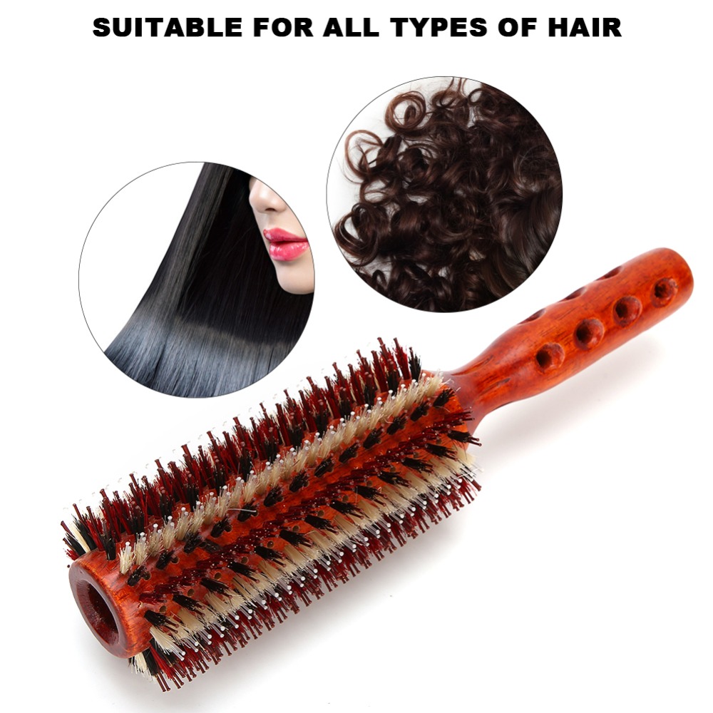 Brosse à cheveux ronde de gran - Hair Care For Curly Dry Hair avis et prix
