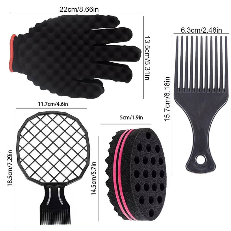 Kit de coiffure 4 pièces : Épo - Twist Sponge Coil avis et prix