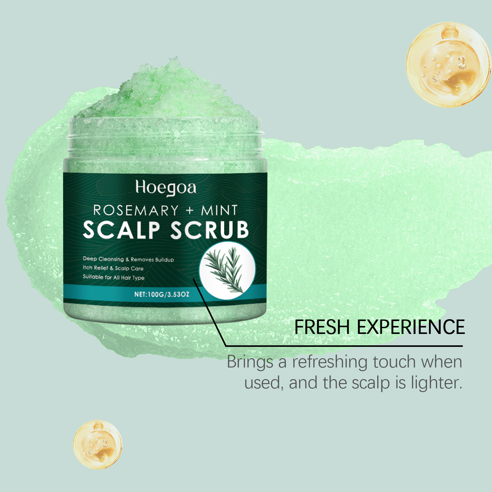 Gommage capillaire au romarin  - Scalp Scrub Exfoliant avis et prix