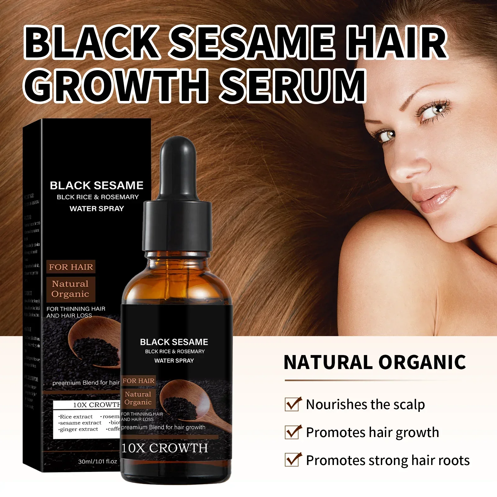 Sérum de croissance des cheveu - Caffeine Hair Serum avis et prix